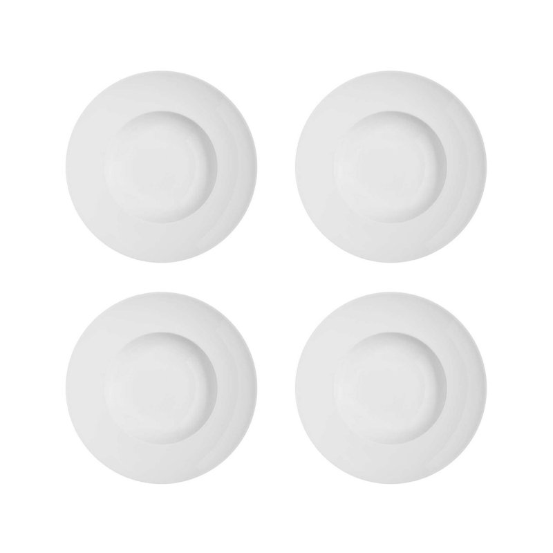 Assiette plate 9,92 po Domo White