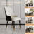 Silva Faux Leather Dining Chair with Arms -778411446