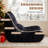 Bean Bag Chairs for Adults with Lumbar Support Pillow, Corduroy Floor Sofa & Reading Chair for Living Room and Apartment, No Assembly Required-105606217