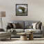 «Wolf & Bear Impression», art mural encadré par John-58525896-58525900