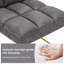 Fauteuil d'appoint avec repose-pieds en métal Endri-955875110