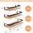 Lakye 3 Piece Wood Bracket Shelf