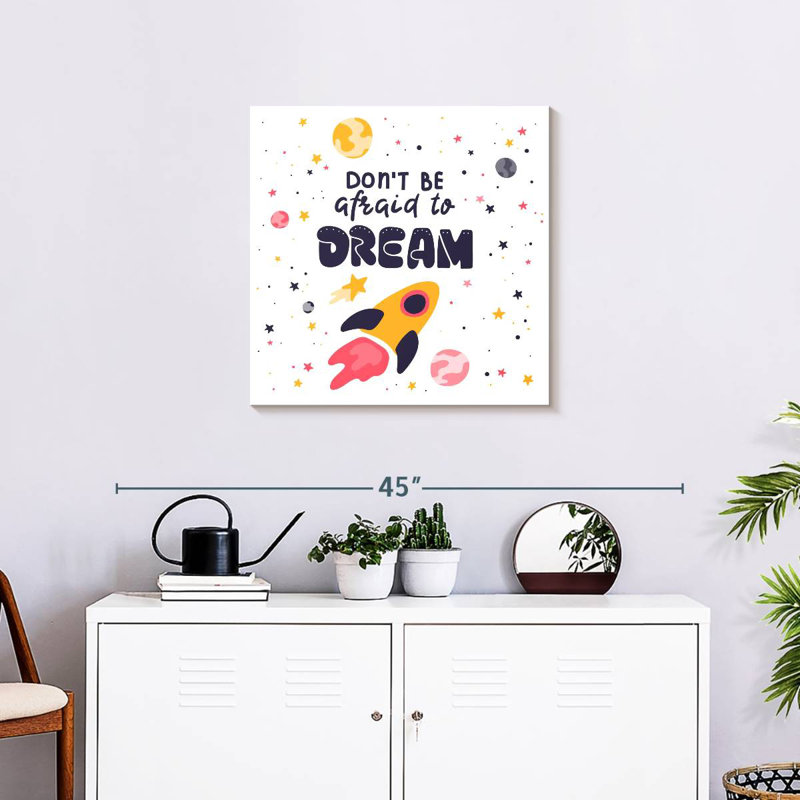 Tergel Don't Be Afraid To Dream Quote