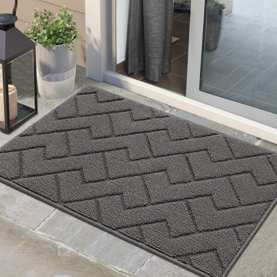 Stain‑Resistant Non‑Slip Heavy‑Duty Low-profile Door Mat