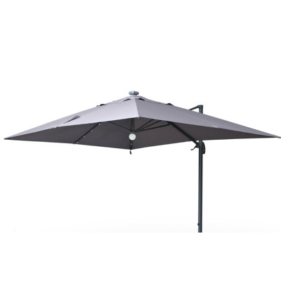 Judkins 400cm X 300cm Rectangular Lighted Cantilever Parasol