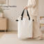 Panier à linge pliable en tissu de 50 L avec poignées de transport-134387199