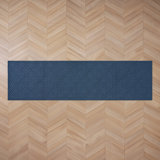 Austell Machine Woven Synthetic Area Rug in Blue