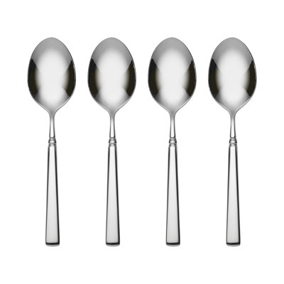 Oneida Easton Flatware Dinner Spoons, 18/10 Stainless Steel