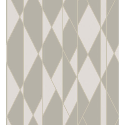 Oblique Geometric Wallpaper Roll