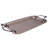 Sancroft Metal Tray with Vintage Finish and Floral Handles - Versatile Serving Tray for Christmas Decor