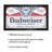 Budweiser Rectangle Mirror
