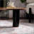 Search-Optimized Keyword Title Modern Irregular Cloud Shape Coffee Table, High Density Eco-Friendly Board Accent Table, High-Gloss Baking Varnish Smooth Surface, Stable Cylindrical Legs, Easy Assembly Minimalist Living Room Table