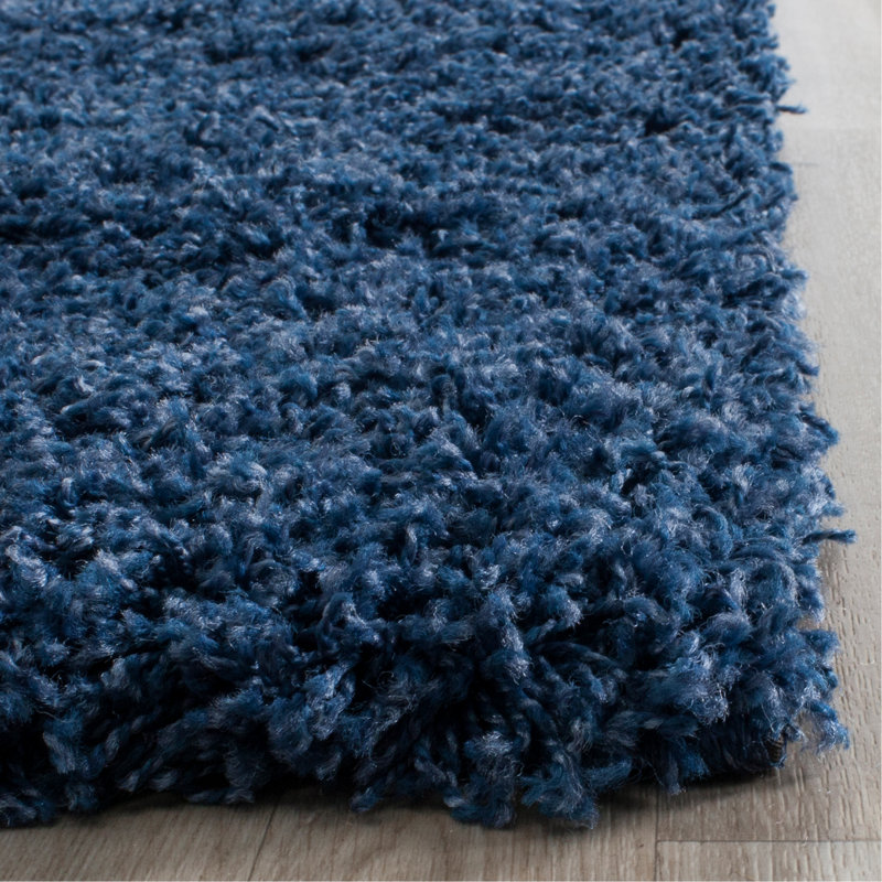 Rizco Shag Performance Solid Color Rug, Runner 2'3" x 8'