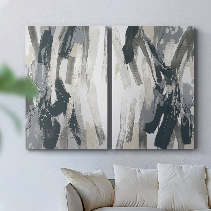 Slate Search I-Premium Gallery Wrapped Canvas -Ready to Hang, 48" H x 32" W