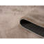 Taeler Washable Modern Living Room Rug Polyester - Anti-Slip Felt Backing SuperSoft Carpet, Dark Beige-1259381383