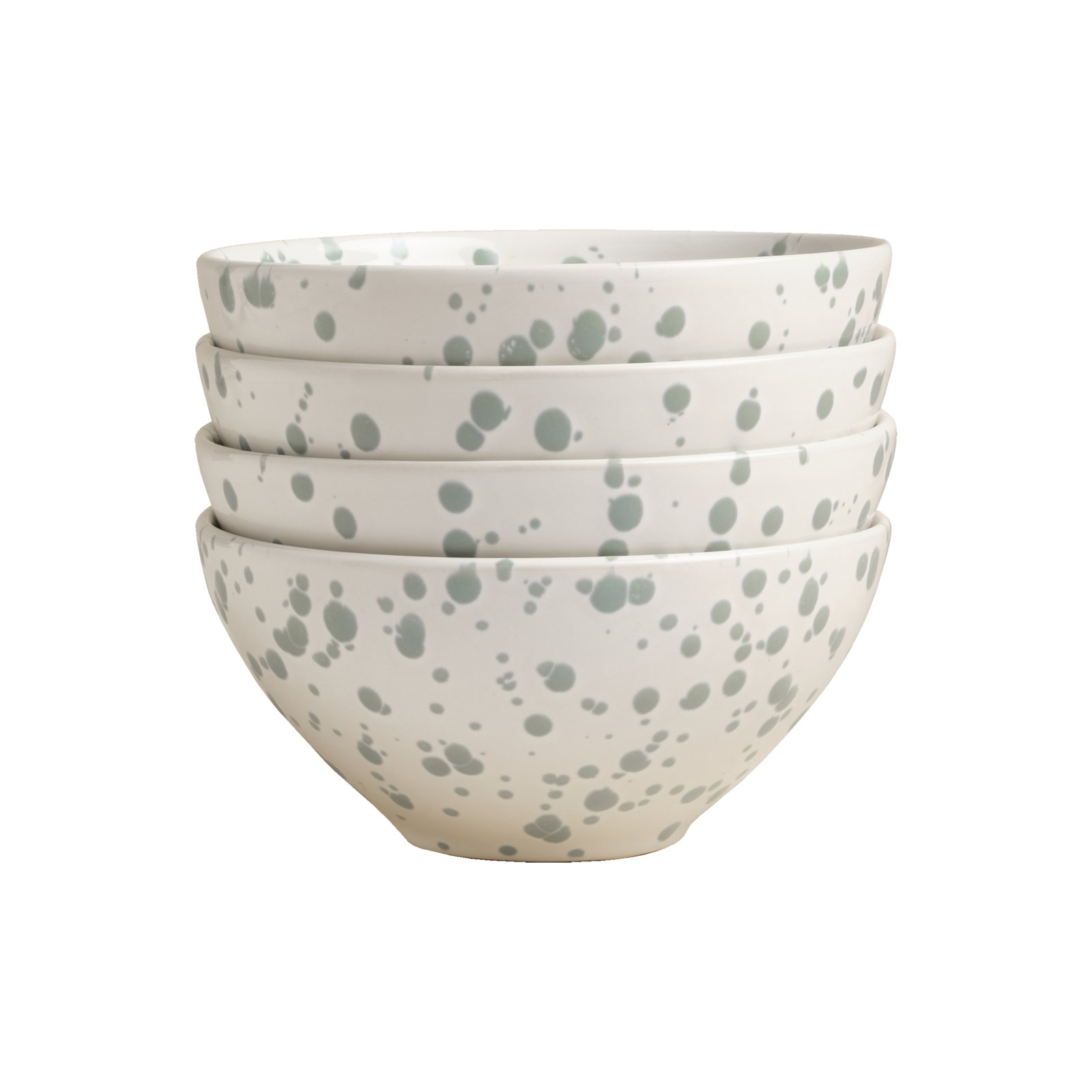 Stoneware Cereal Bowl, Green
