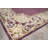 Contemporary hand-knotted New Zealand Wool Eggplant/Multi Area Rug-126125809