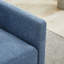 Chaise d'appoint carrée pivotante rembourrée-130065306