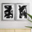 «Black Bamboo I», ensemble de 2 impressions encadrées-1655893979-1655893976