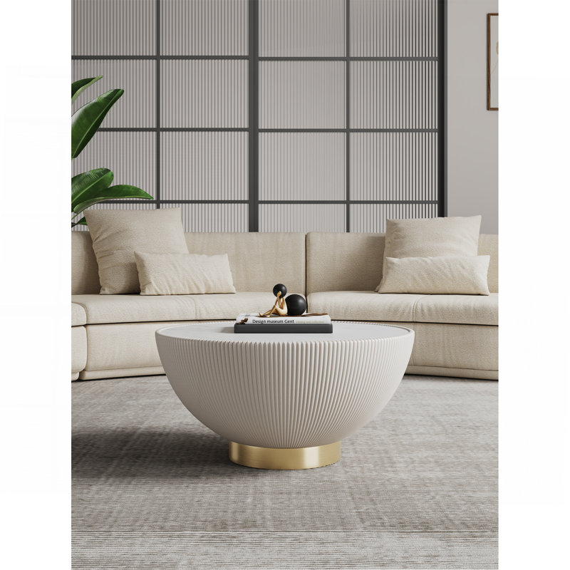 Table basse Anderson, Crème
