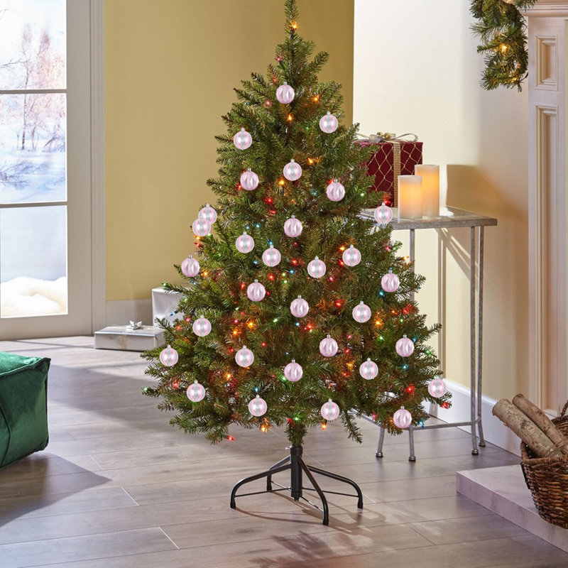 Ensemble de boules de Noël, Pink