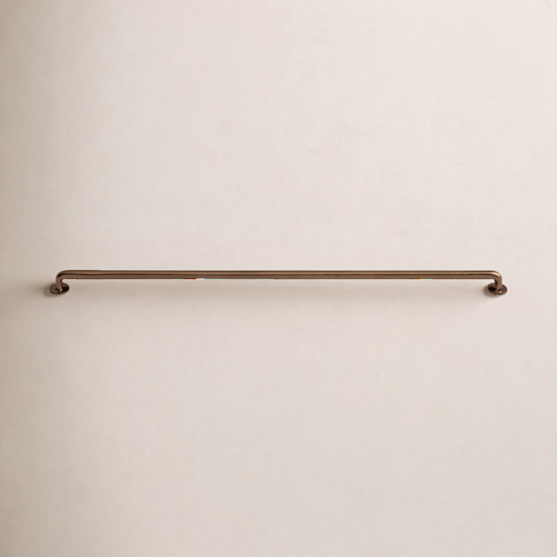 Sash Cabinet Bar Pull, Silicon Bronze Dark Lustre, 30"