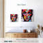 Leisha, femme abstraite, huile-109368591