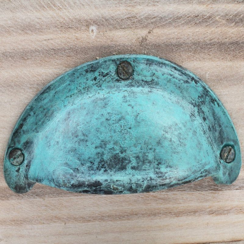 Hand painted Cabinet Cup Pull
