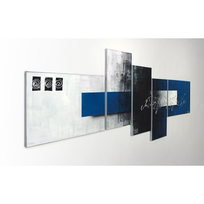 5 Piece Painting on Canvas