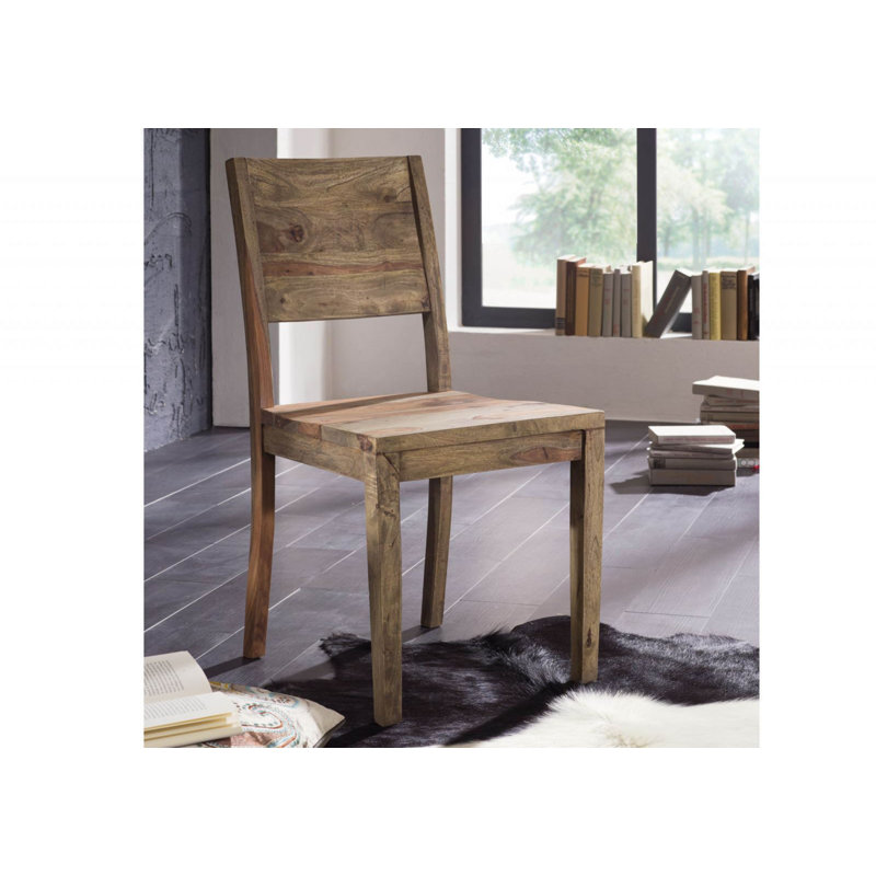 Nature 45cm H Solid Wood Side Chair