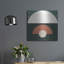 Art mural en métal luxueux «Scandi Shapes 2» par Emma Caroline, 24 po x 24 po-76558318