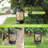 4 Pack Solar Hanging Lantern With Stakes-113420908