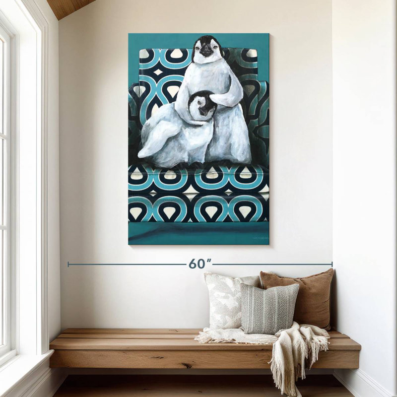 Brampt Penguin Noogie, 48" H x 32" W