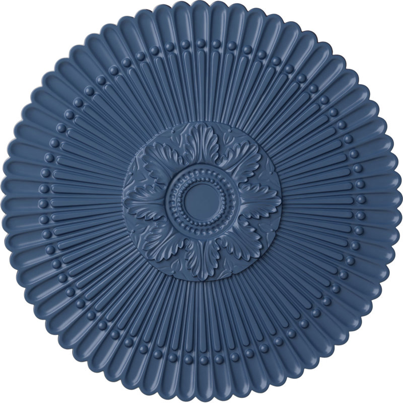 Endurathane Nexus Ceiling Medallion, 30"OD x 1 1/4"P (Fits Canopies up to 2 3/4"), Hand-Painted Americana Finish, Americana