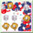 Fifty Purple 50th Birthday Party Pack Set