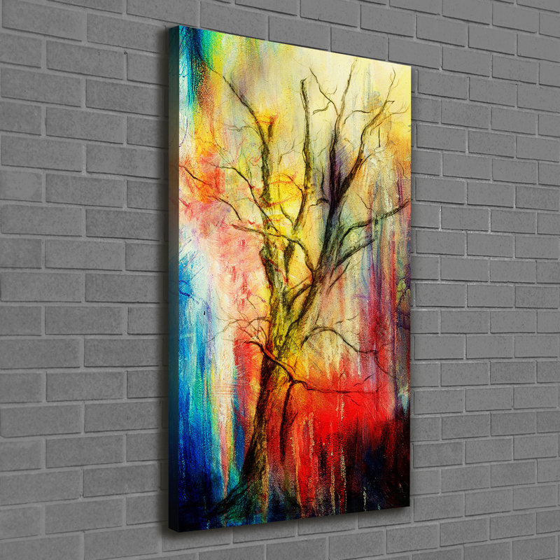 Abstract Tree - Wrapped Canvas Print
