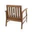 Chaise de patio en bois avec panneaux de lattes élégants, design moderne et élégant de 32,01 lb, poids du produit 27,23 lb-650503704-650503705