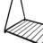 Metal Twin Size House Platform Bed With Triangle Structure-1953352811