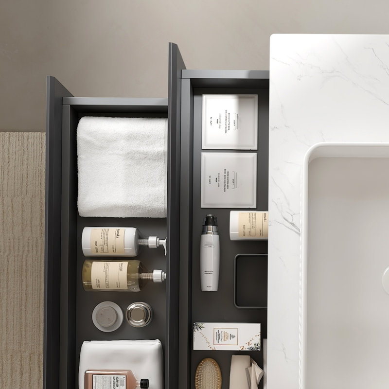 Comptoir en marbre artificiel 30 po - blanc, 0,58 po d'épaisseur, robuste et fonctionnel, résistant aux égratignures, résistant à l'eau, résistant, facile à entretenir, chic pour différents styles de comptoir blanc,