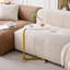 Brown C-Shaped Side Table, Small Sofa Table For Living Room-698011124