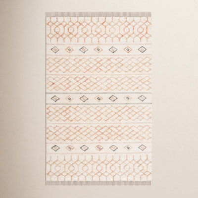 Kiya Natural Ivory Hand-Loomed Jute Rug