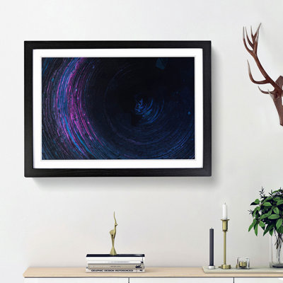 Heading Forward in Abstract - Picture Frame Painting Print