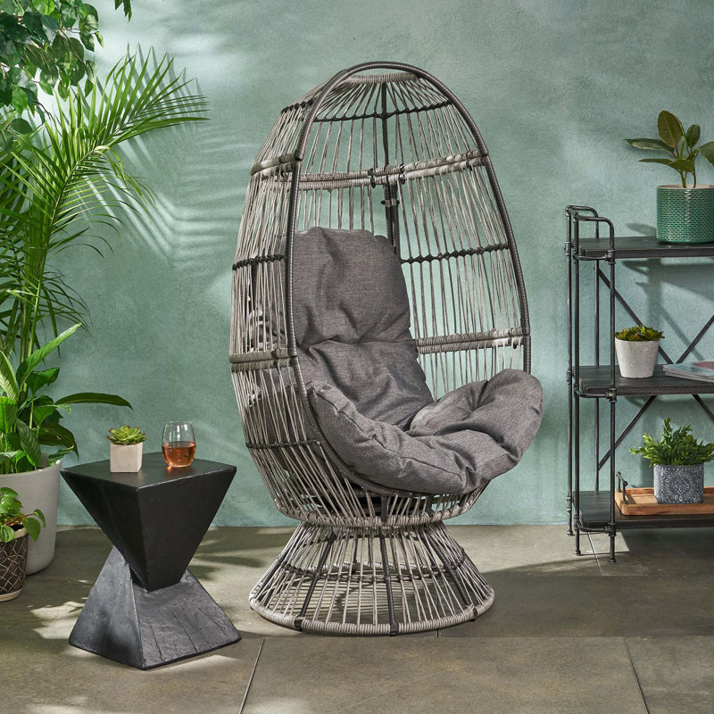 FAUTEUIL PIVOTANT RESEDA, Gris