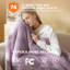 Double Stitch 100% Cotton Soft Knit Throw for Couch Geometric Pattern-108939590-108939588