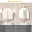 Miroir fixe pour armoire à pharmacie l 23,8 po H 27,6 po Garold-651724812
