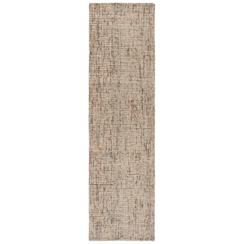 Abstract 468 Hand Tufted Wool Abstract Rug, 2'-3" X 8'-0" Runner