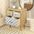Sandie Wood Nightstand, Table De Chevet, 3 Drawers Nightstand