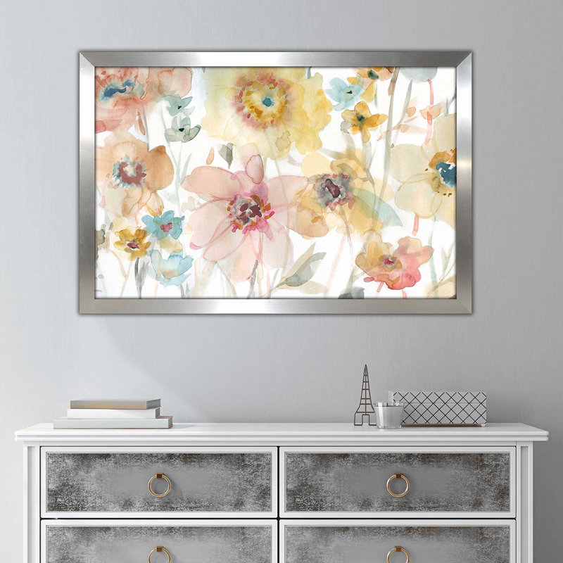 «Soft Spring II» par Carol Robinson - reproduction de cadre photo, H 27,5 po x l 39,5 po x P 0,75 po