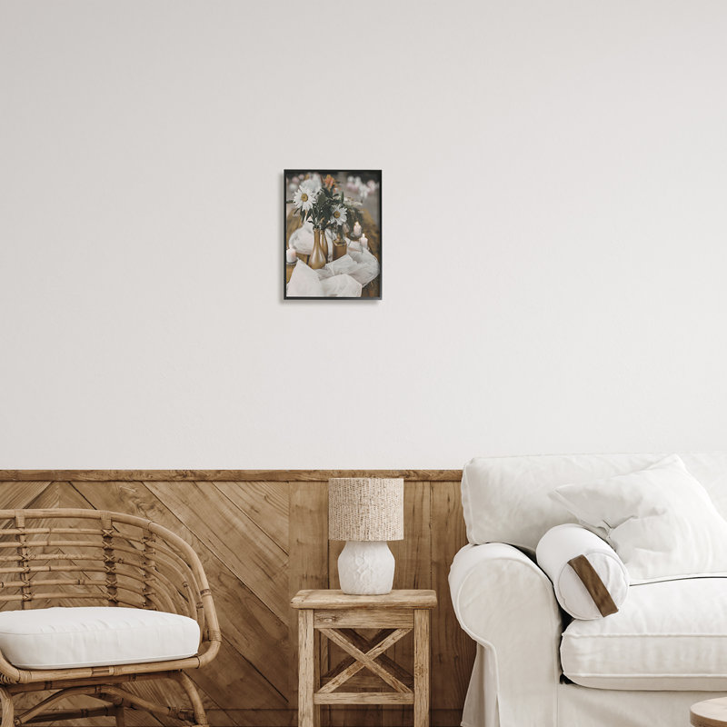 Art mural sur toile Stupell Industries, Giclée encadrée noir minuit, H 14 po x l 11 po x P 1,5 po