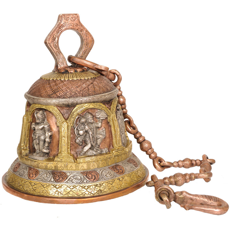 Cloche suspendue du temple du dieu Hanuman